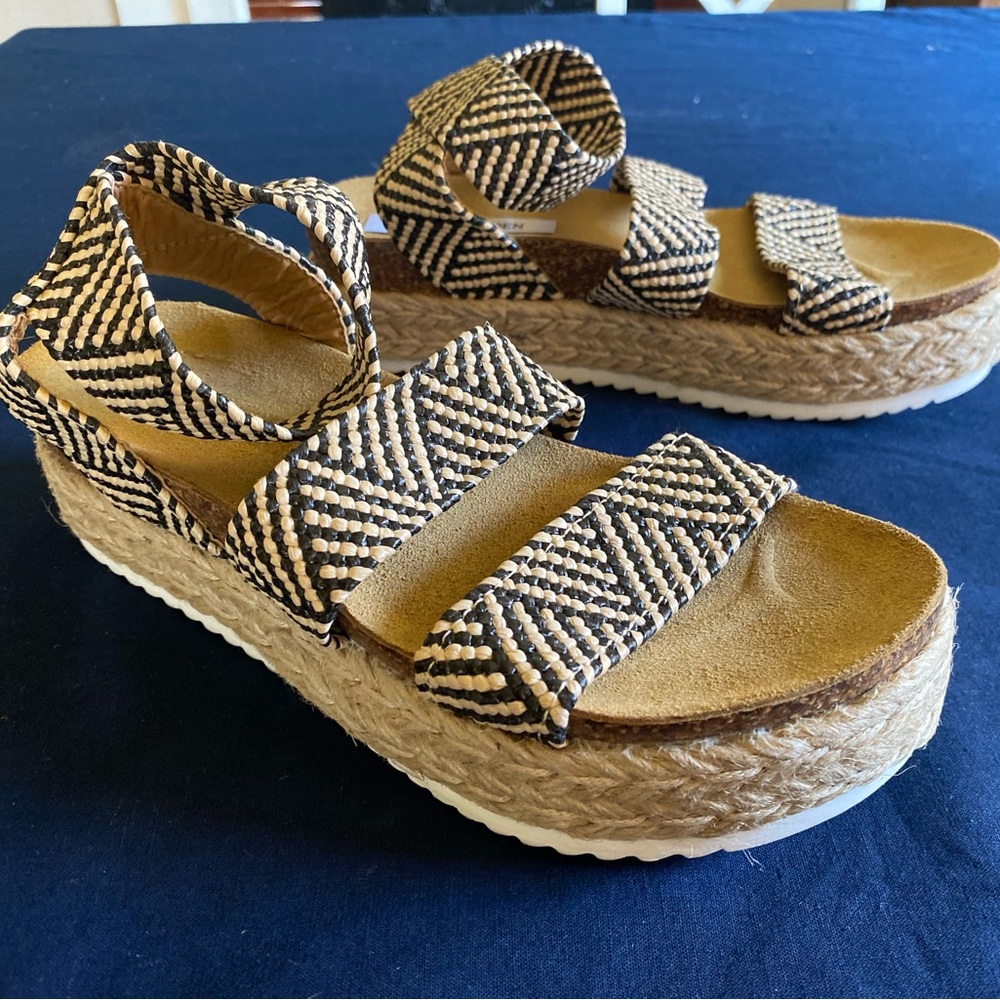 New Steve Madden Women's Kimmie Espadrille Wedge Sandal 7
